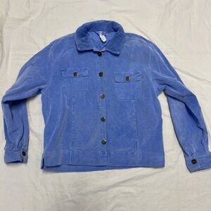 Light purple corduroy jacket